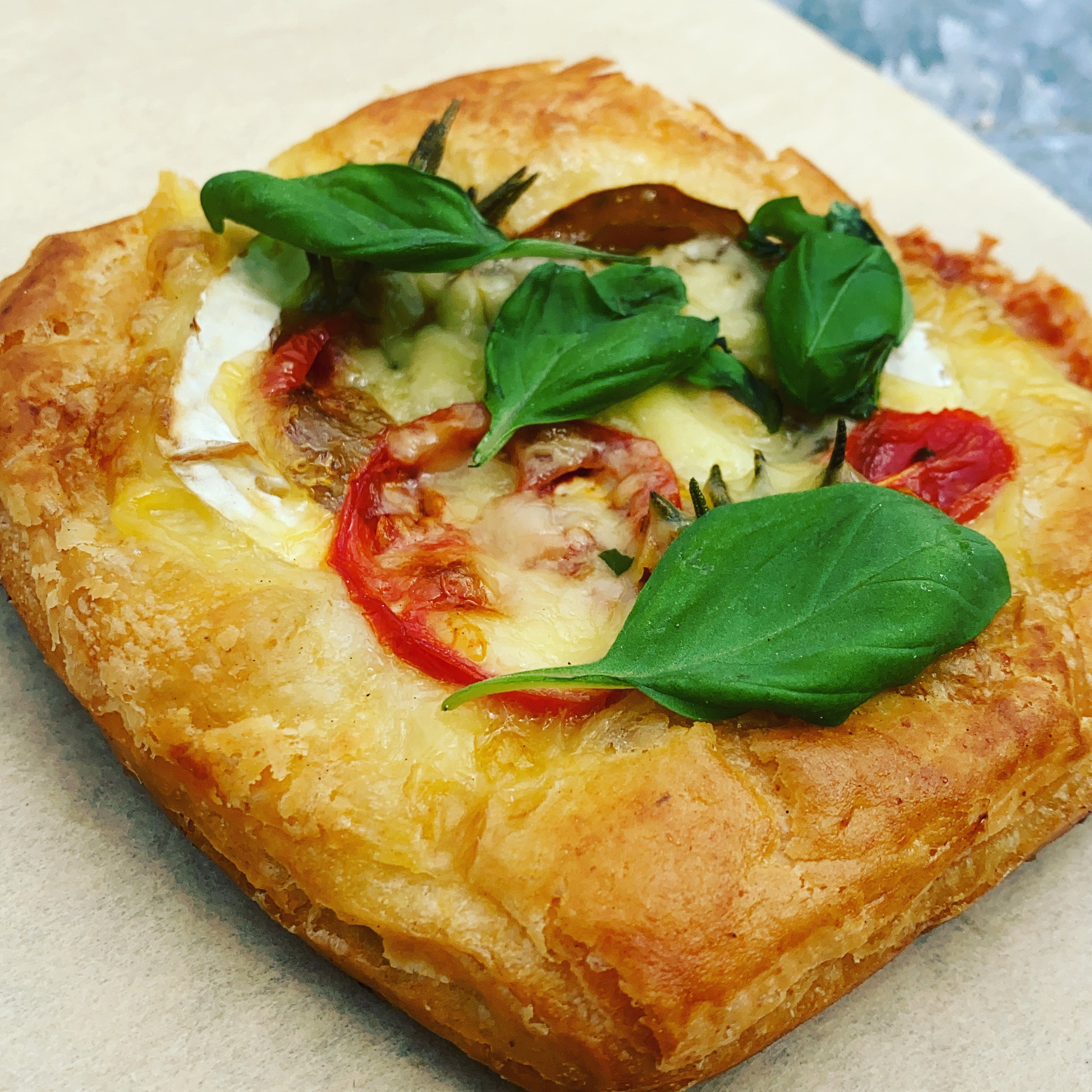 Croisstada, Tomato, Herb and Goats Cheese